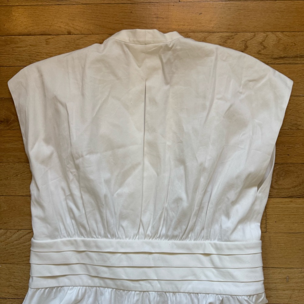 Kobi Halperin White Tie Waist Midi Dress - Picture 13 of 14